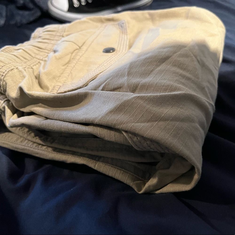 Mens khaki joggers size medium